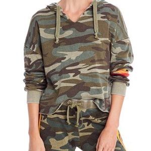 Vintage Havana Camo Stripe Sweatshirt, Small